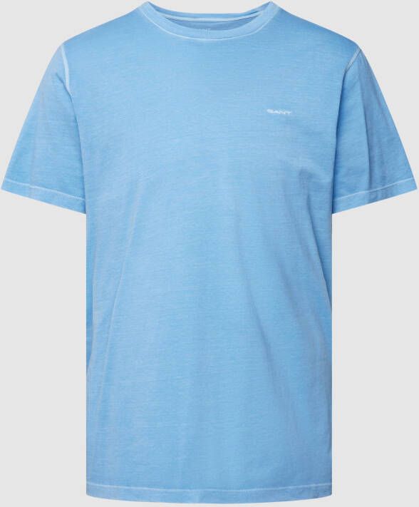 Gant Sunfaded Ss T-Shirt Blue Heren