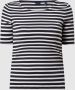 Gant T-shirt STRIPED 1X1 RIB LSS T-SHIRT (1-delig) - Thumbnail 3