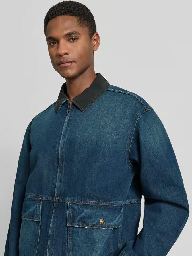 GAP Boxy fit spijkerjack met rits model 'RONNIE'