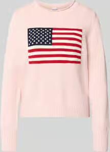 GAP Gebreide pullover met ronde hals
