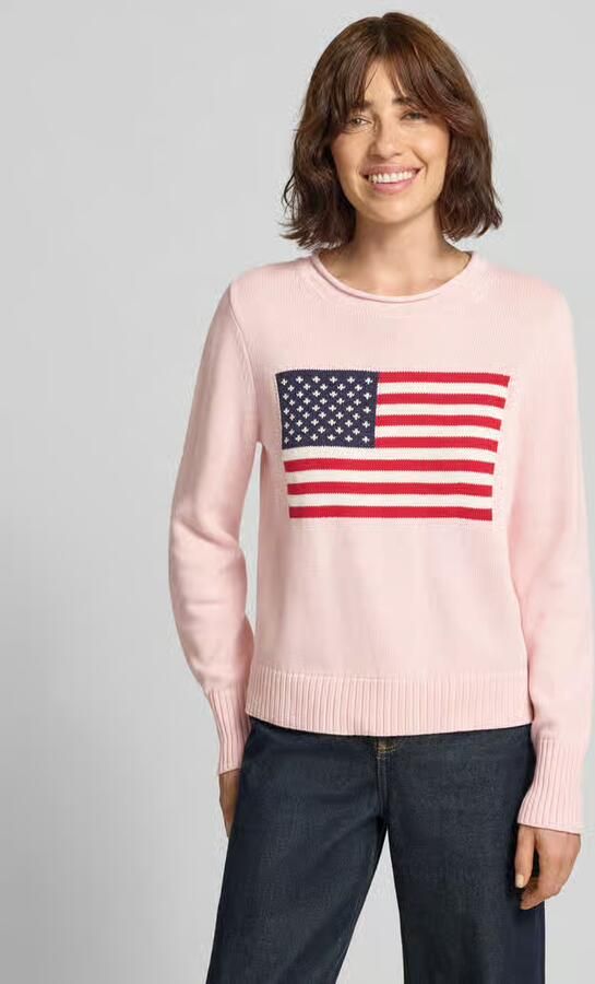 GAP Gebreide pullover met ronde hals - Foto 2