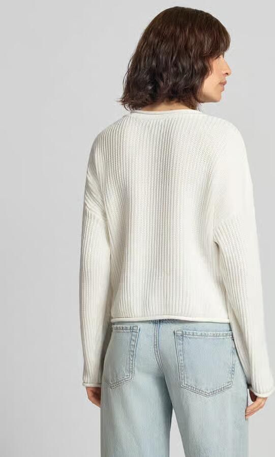 GAP Gebreide pullover met verlaagde schouders - Foto 3