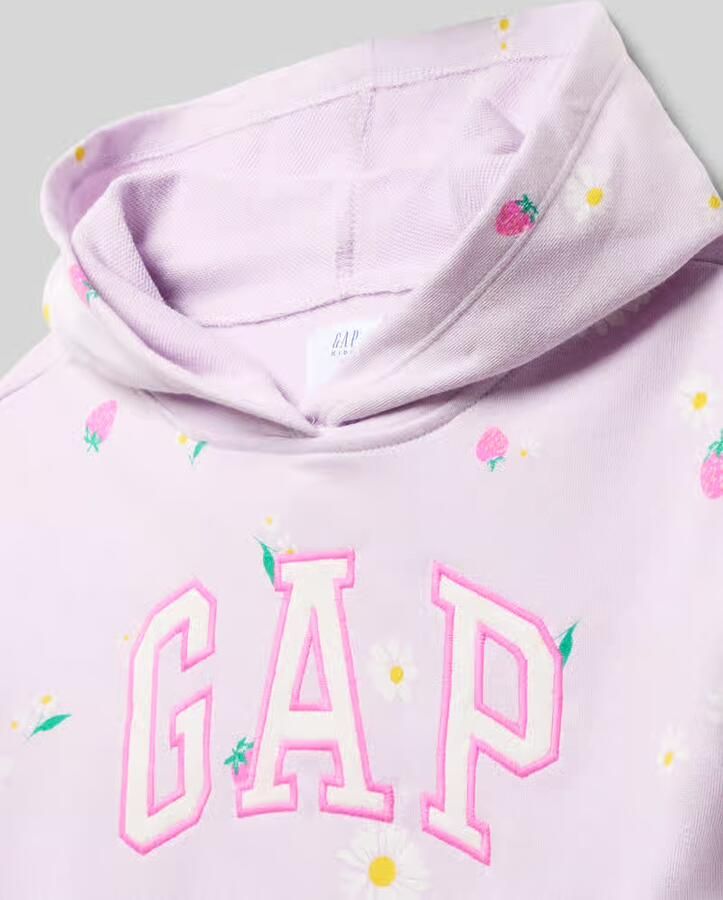 GAP Hoodie in allover-look met logo