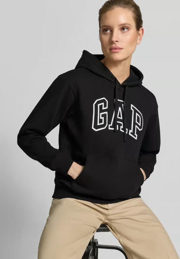 GAP hoodie met logo en kangoeroezak