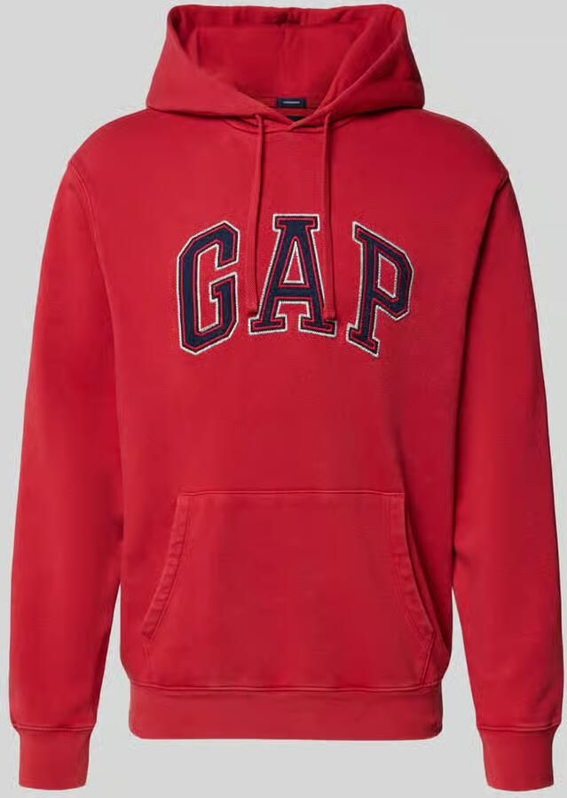 GAP hoodie met logo en kangoeroezak - Foto 2