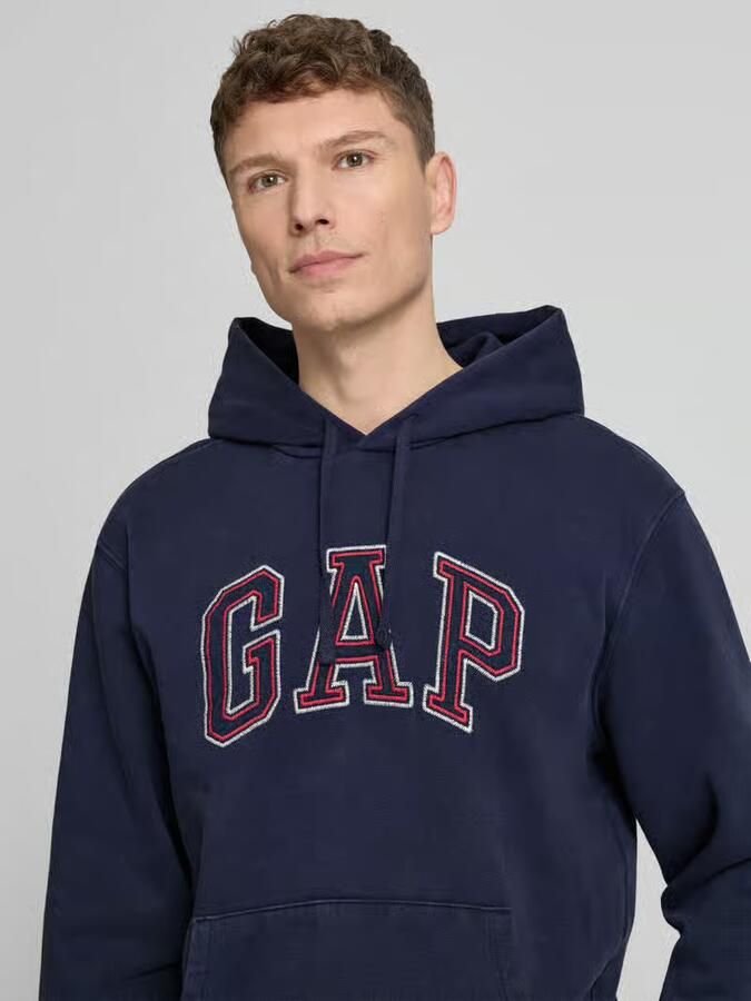 GAP hoodie met logo en kangoeroezak