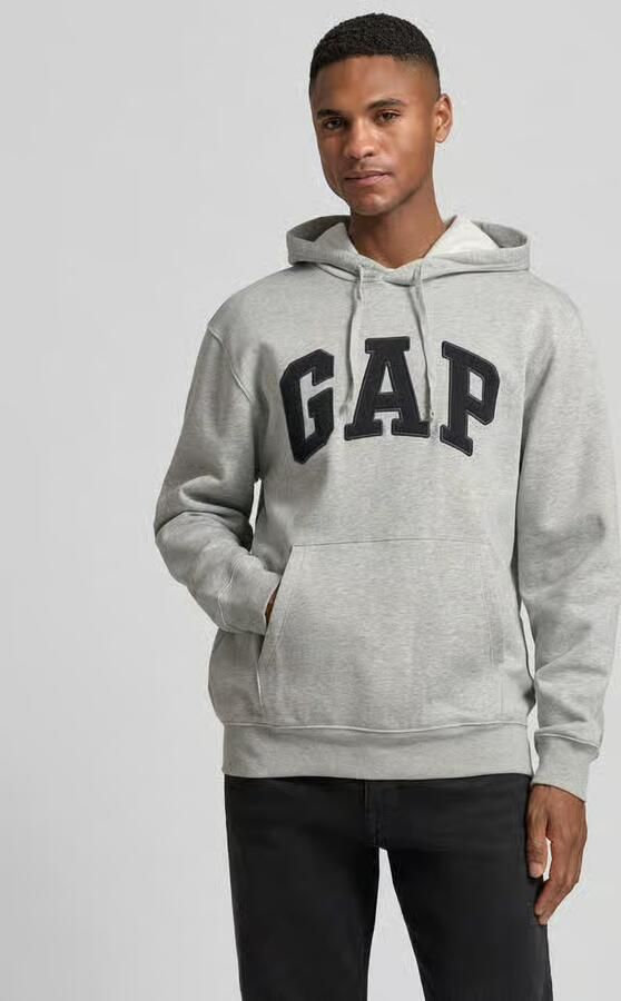 GAP hoodie met logo en kangoeroezak - Foto 2