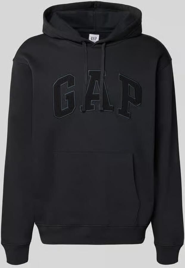 GAP Hoodie met logodetail en kangoeroezak - Foto 2