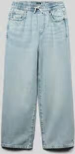 GAP Jeans van een katoen-lyocellmix met elastische tailleband