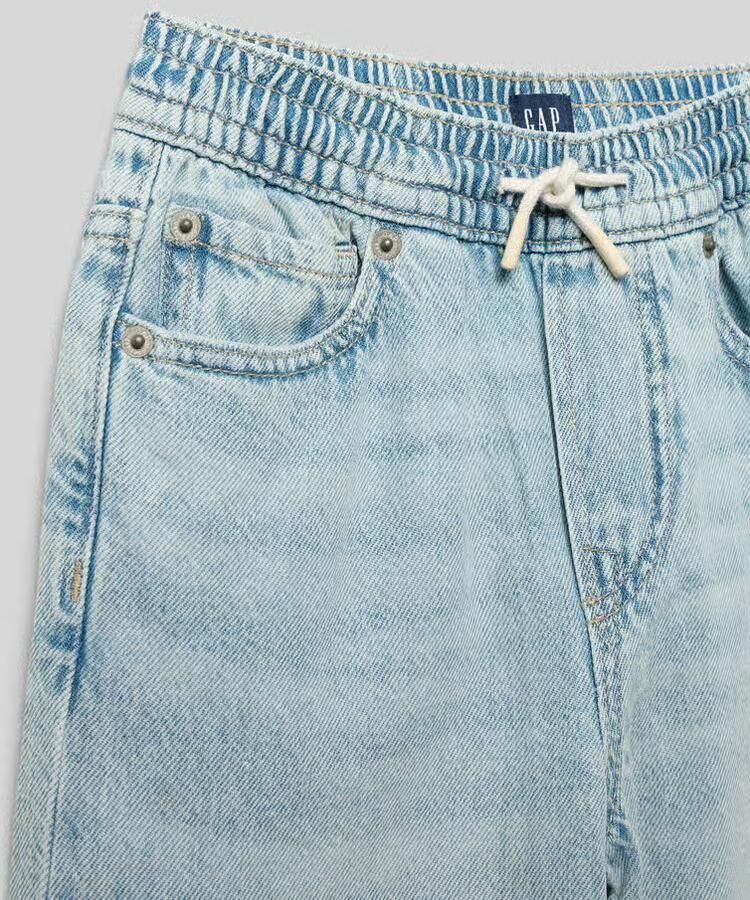 GAP Jeans van een katoen-lyocellmix met elastische tailleband