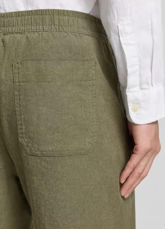 GAP Linnen short met elastische band