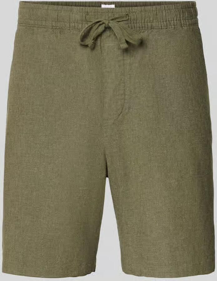 GAP Linnen short met elastische band - Foto 2