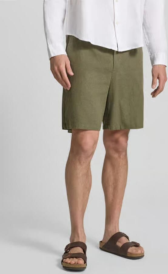 GAP Linnen short met elastische band - Foto 3