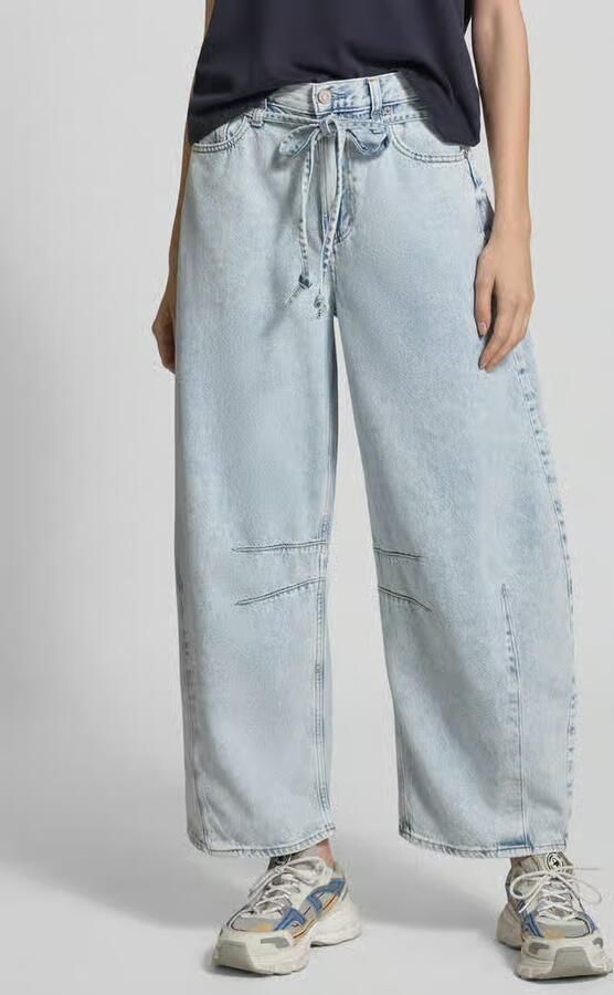 GAP Loose fit jeans met tailleband model 'Horseshoe' - Foto 2