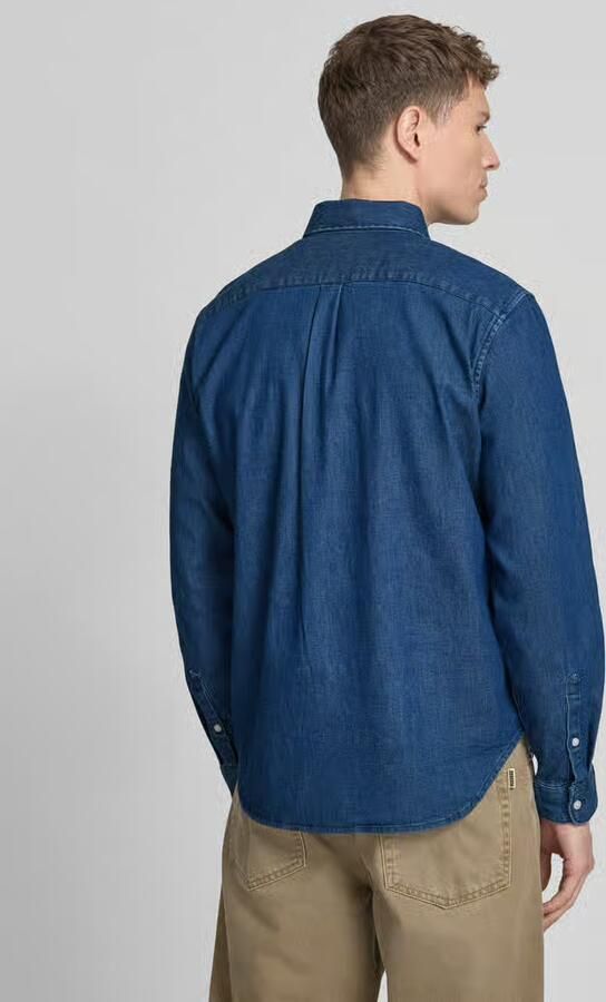 GAP regular fit denimshirt met button-downkraag - Foto 2