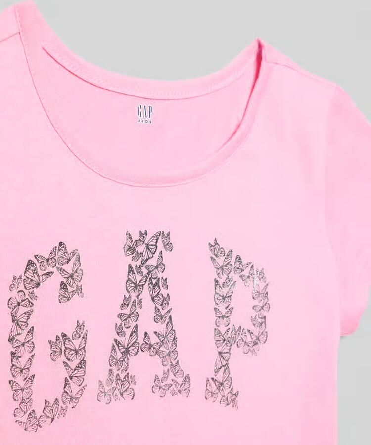 GAP regular fit jurk met logoprint