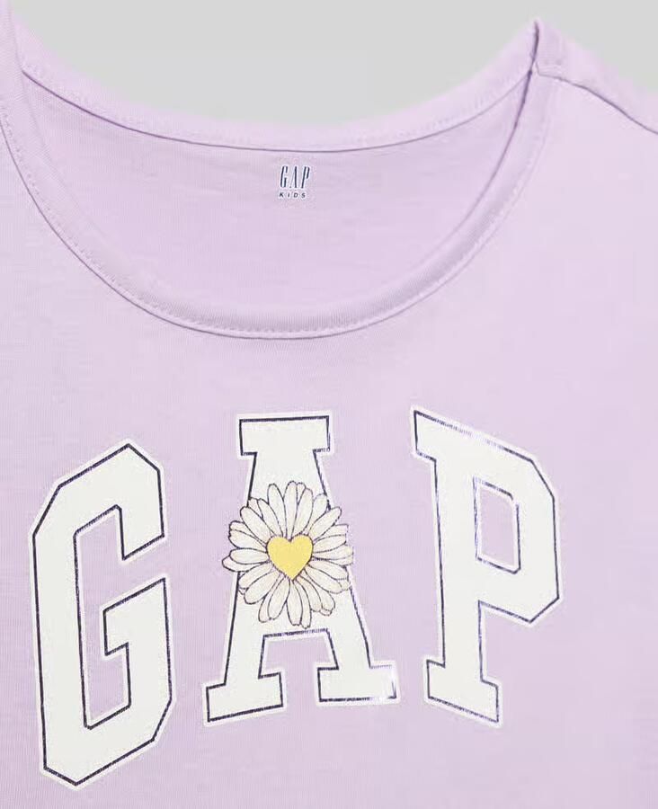 GAP regular fit jurk met logoprint