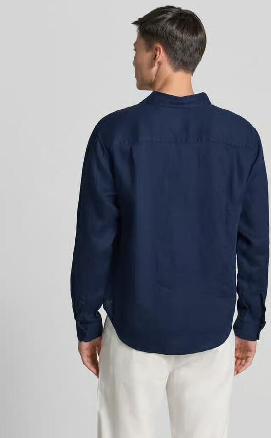 GAP regular fit linnen overhemd met kentkraag - Foto 3
