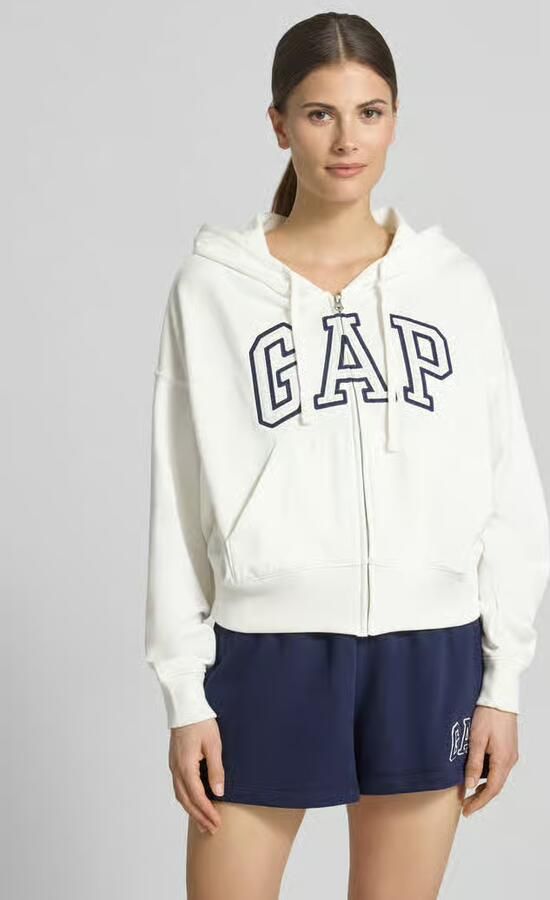 GAP regular fit sweatjack met logostitching model 'Heritage' - Foto 4
