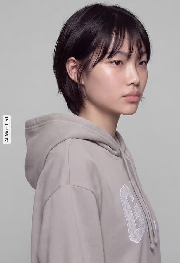 GAP Regular fit sweatshirt van katoenmix model 'HERITAGE PO'