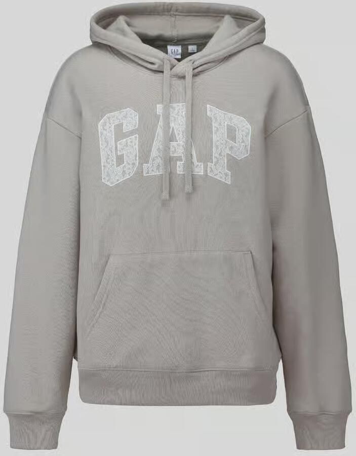 GAP Regular fit sweatshirt van katoenmix model 'HERITAGE PO' - Foto 2