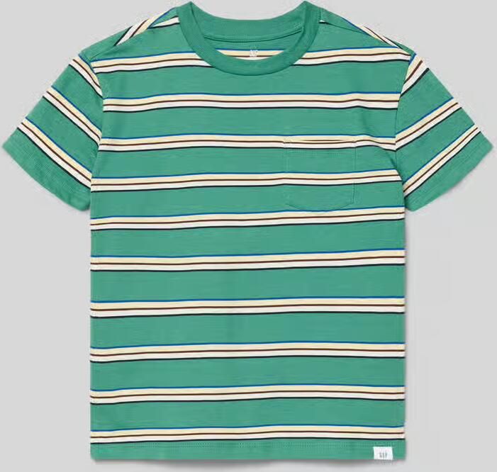 GAP regular fit T-shirt met logodetail - Foto 2