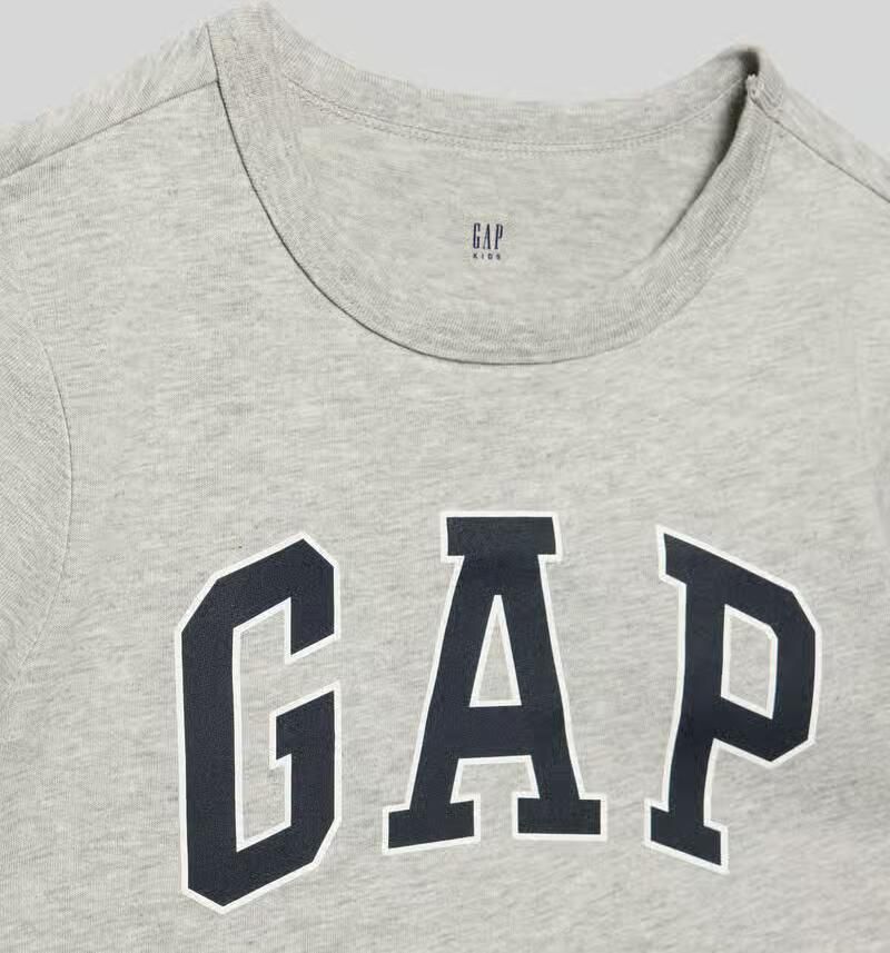 GAP regular fit T-shirt met logoprint