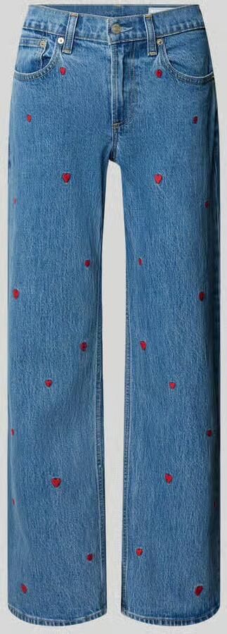 GAP relaxed fit straight jeans met borduursel - Foto 2