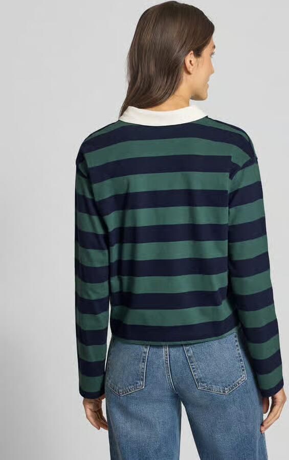 GAP Shirt met lange mouwen met polokraag