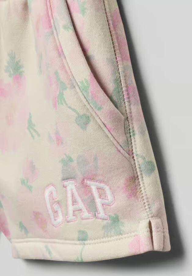 GAP Shorts met logo-stitching en steekzakken