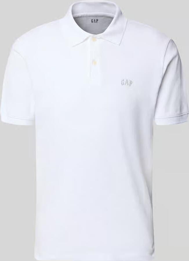 GAP slim fit poloshirt met labelstitching - Foto 2
