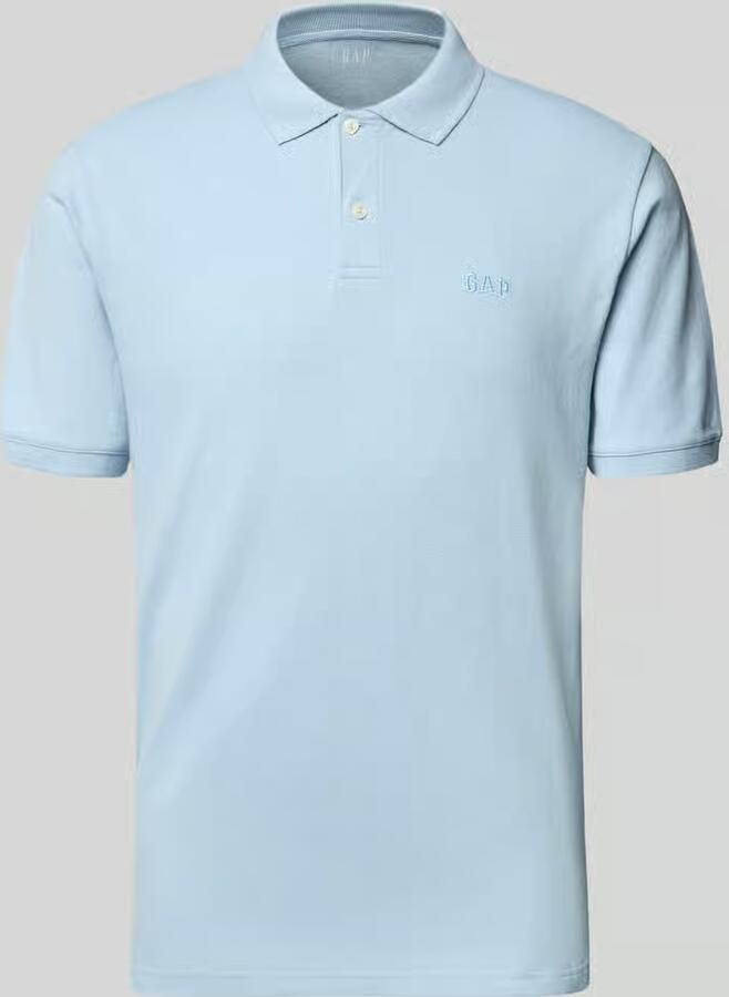 GAP slim fit poloshirt met labelstitching - Foto 2