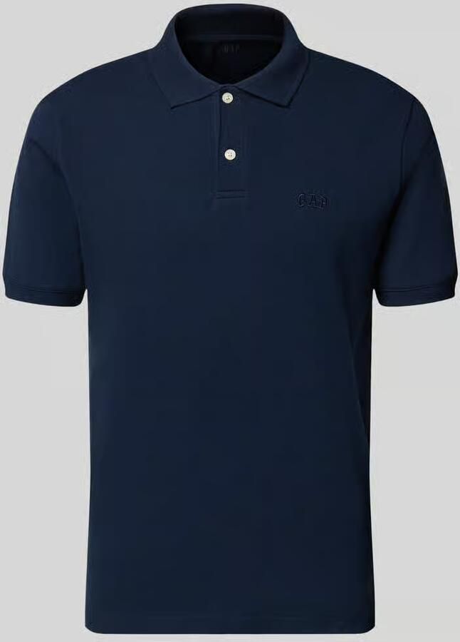 GAP slim fit poloshirt met labelstitching - Foto 2