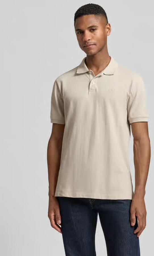 GAP slim fit poloshirt met labelstitching - Foto 2