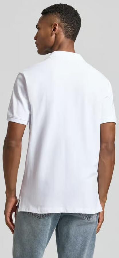 GAP slim fit poloshirt met labelstitching