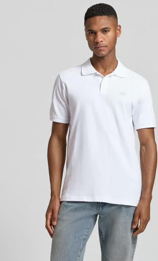 GAP slim fit poloshirt met labelstitching - Foto 4