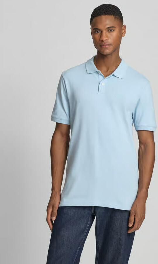 GAP slim fit poloshirt met labelstitching - Foto 3