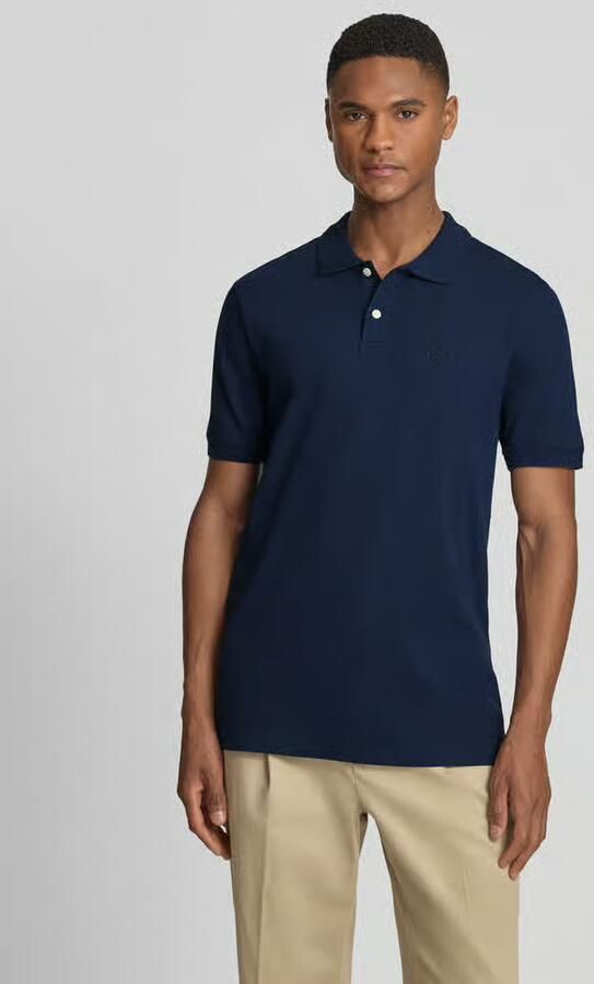 GAP slim fit poloshirt met labelstitching - Foto 3