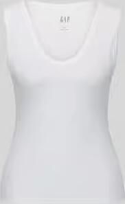 GAP Slim fit top van katoenmix