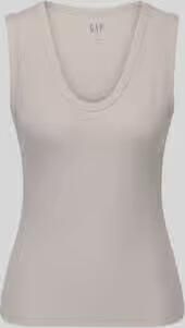 GAP Slim fit top van katoenmix