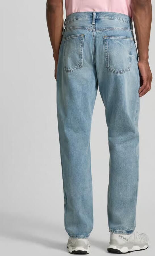GAP straight fit jeans in used-look