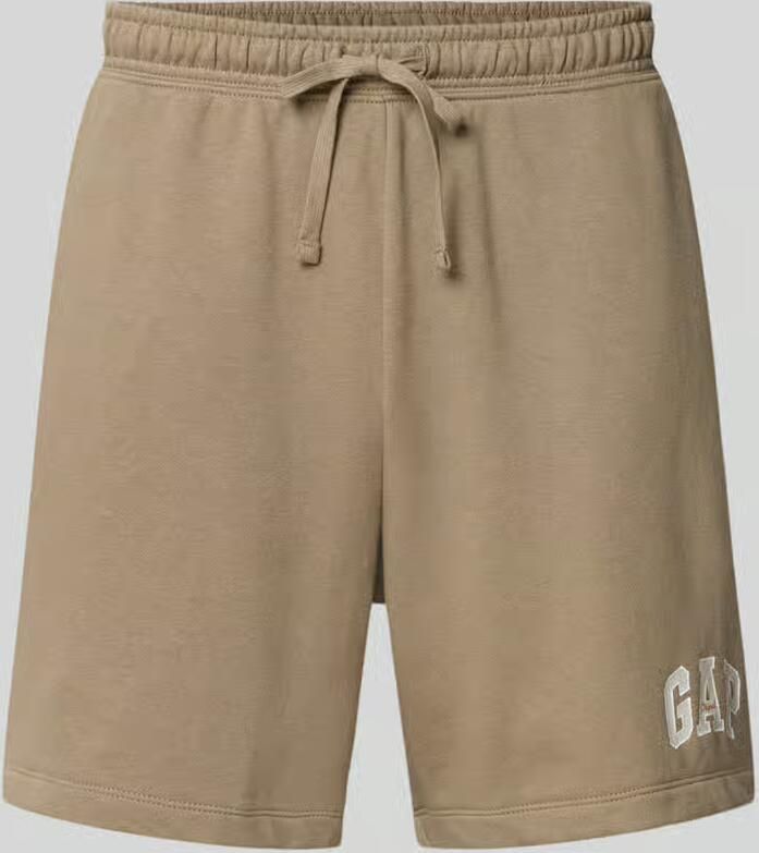 GAP straight fit korte broek met logostitching model 'Arch' - Foto 2