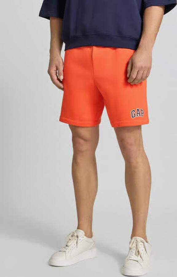 GAP straight fit short met logostitching model 'Heritage' - Foto 3