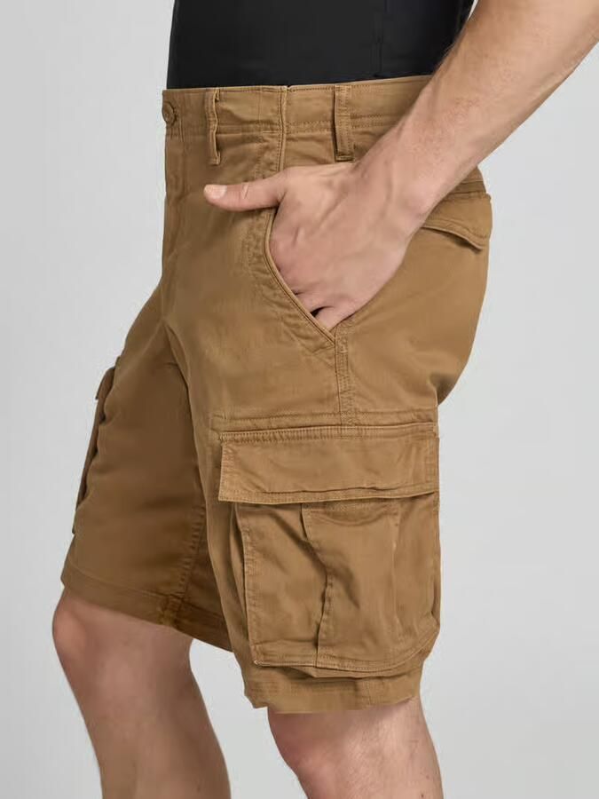 GAP straight fit shorts met cargozakken model 'Core'