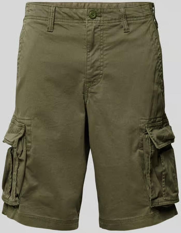 GAP straight fit shorts met cargozakken model 'Core' - Foto 2