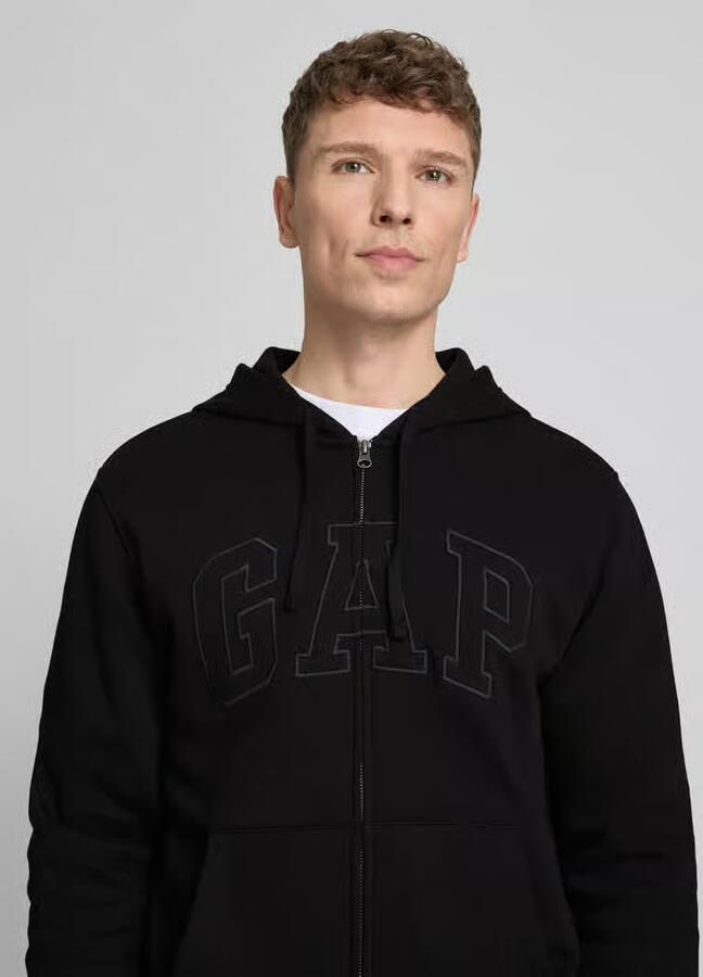 GAP sweatjack met gescheiden kangoeroezak