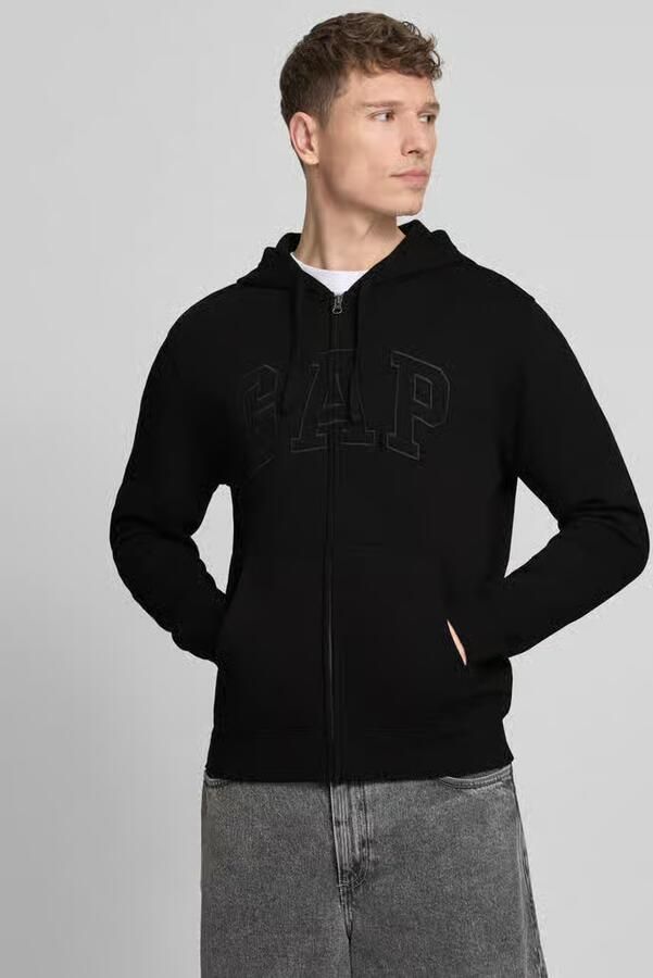 GAP sweatjack met gescheiden kangoeroezak - Foto 4