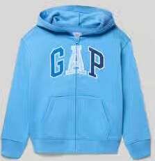 GAP sweatjack met logo en kangoeroezak