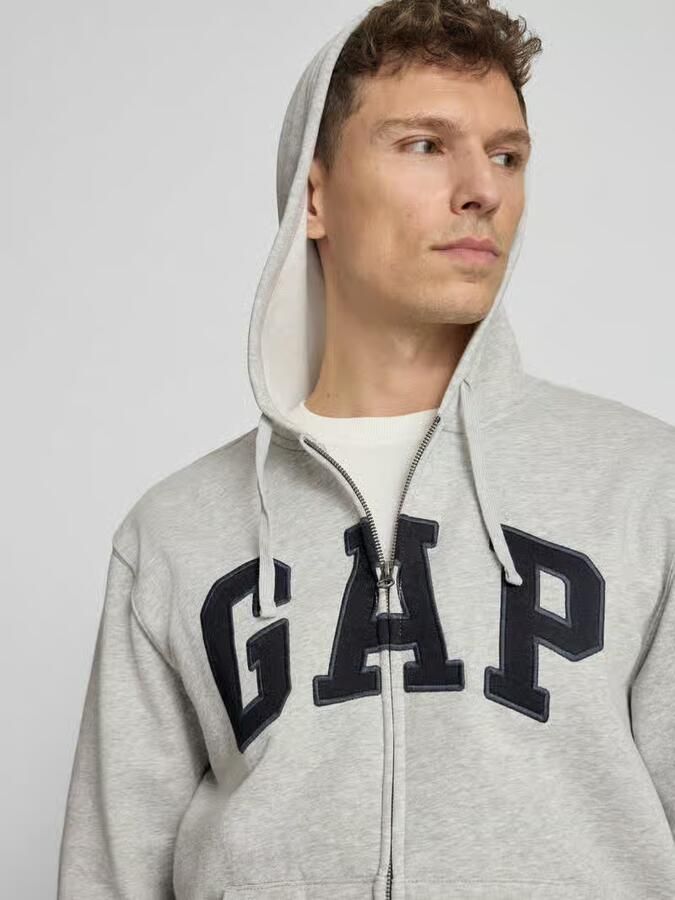 GAP sweatjack met logo en kangoeroezak