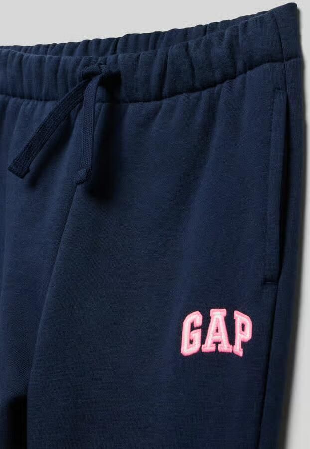 GAP sweatpants met logo en elastische band